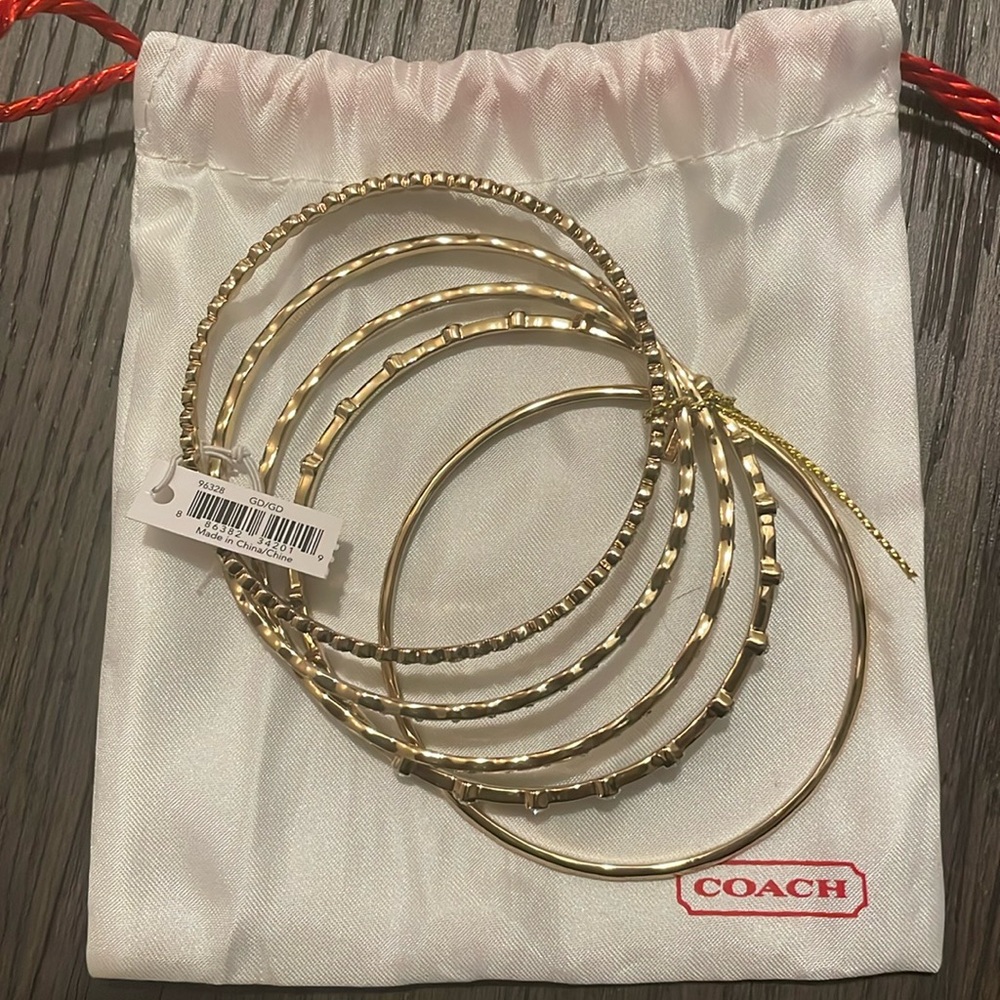 Coach bracelets